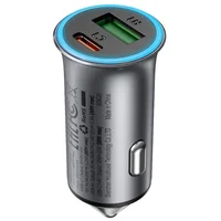 АЗУ Acefast B16 PD65W+QC3.0 total 95W (1USB-A/1C) Gray