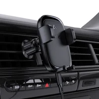 Автотримач із БЗУ Acefast D48 Air Vent Black