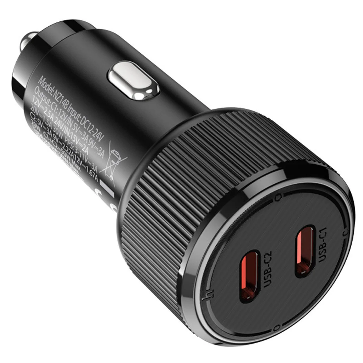 АЗУ Hoco NZ14B Guerrero PD50W (2C) Black