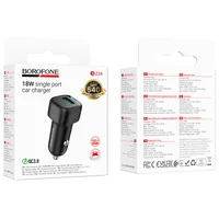 АЗУ Borofone BZ34 Cloud QC3.0 18W (1USB-A) Black