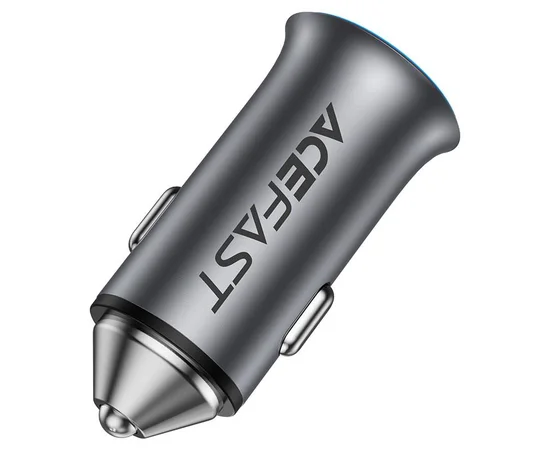 АЗУ Acefast B16 PD65W+QC3.0 total 95W (1USB-A/1C) Gray