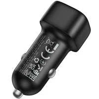 АЗУ Borofone BZ34B Cloud PD20W+QC3.0 total 38W (1USB-A/1C) Black