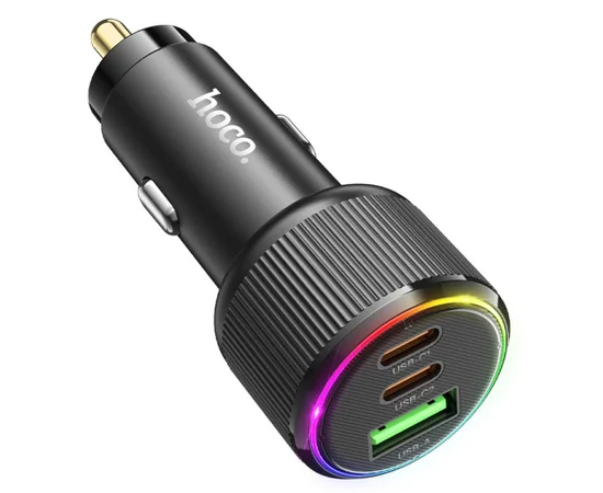 АЗУ Hoco NZ17 High Power 45W (1USB-A/2C) Black