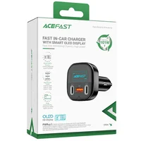 АЗУ Acefast B5 PD36W+QC4.0 total 101W (1USB-A/2C) Black
