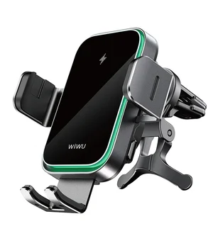 Автодержатель с БЗУ WIWU CH-313 Black