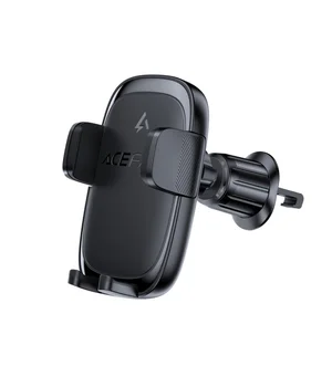 Автодержатель с БЗУ Acefast D48 Air Vent Black