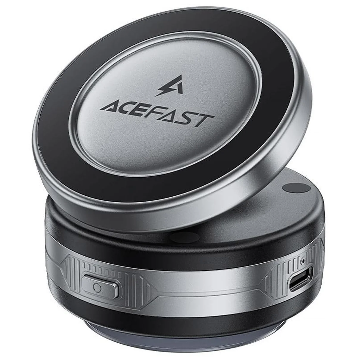 Автодержатель с БЗУ Acefast E29 Magnetic Wireless Charging Auto Fix 15W Metal gray