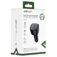 АЗУ Acefast B18 PD100W+QC3.0 total 200W (1USB-A/2C) Black