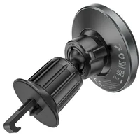 Автодержатель с БЗУ Borofone BH202 Seaside magnetic Metal gray