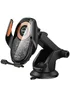 Автотримач із БЗУ Hoco HW34 Blue whale 3-axis linkage wireless 15W (center console) Black