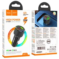 АЗУ Hoco NZ17 High Power 45W (1USB-A/2C) Black