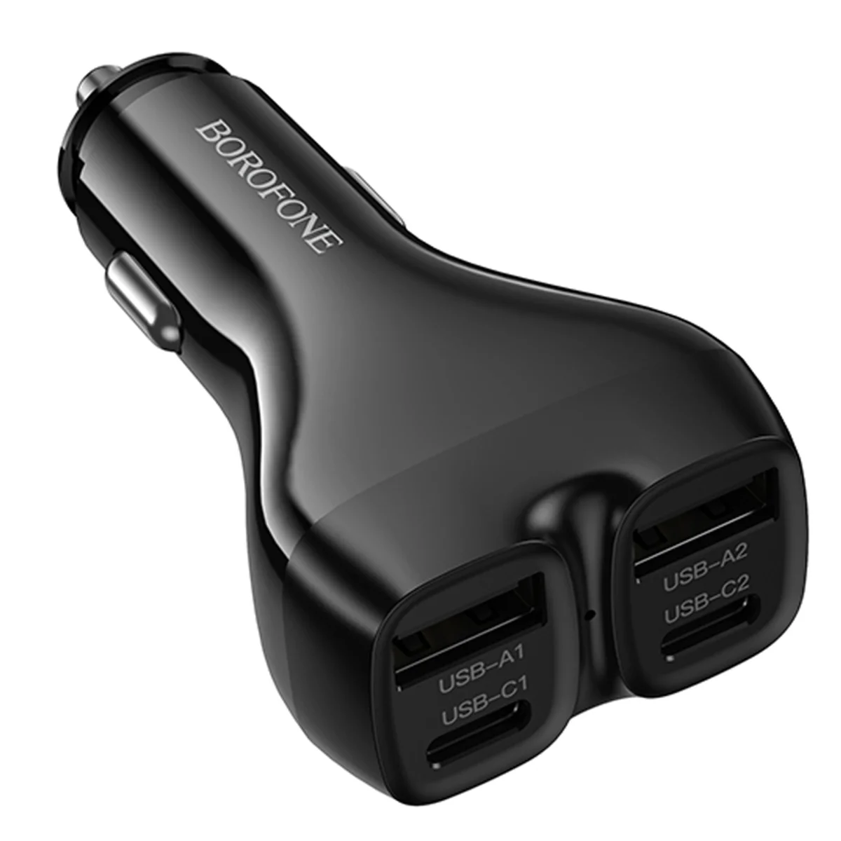 АЗУ Borofone BZ35 Leader PD15W+QC3.0 total 30W (2USB-A/2C) Black