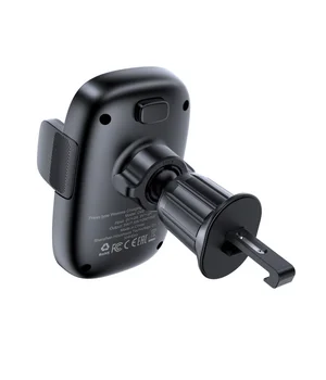 Автодержатель с БЗУ Acefast D48 Air Vent Black