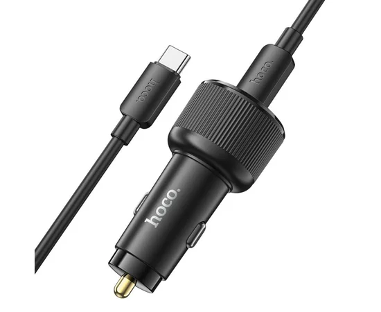 АЗУ Hoco NZ17 High Power 45W (1USB-A/2C) + кабель Type-C to Type-C Black