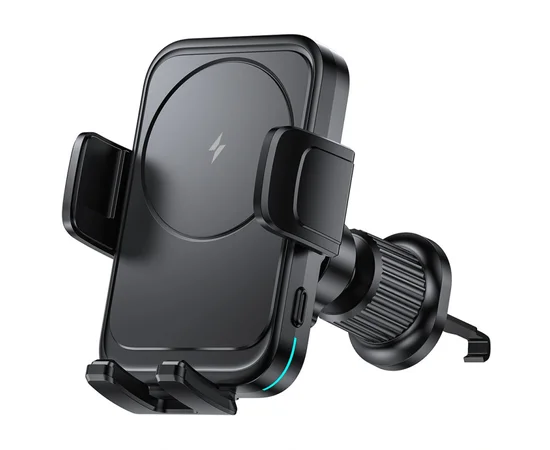 Автодержатель с БЗУ WIWU CH-321 15W Black