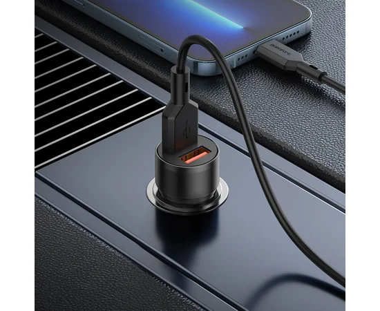 АЗУ Borofone BZ19 Wishdom (2USB-A) Black