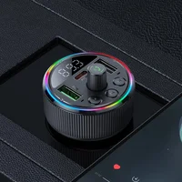 АЗУ FM модулятор Hoco E82 Guerrero PD30W+QC3.0 (2USB-A/1C) Black