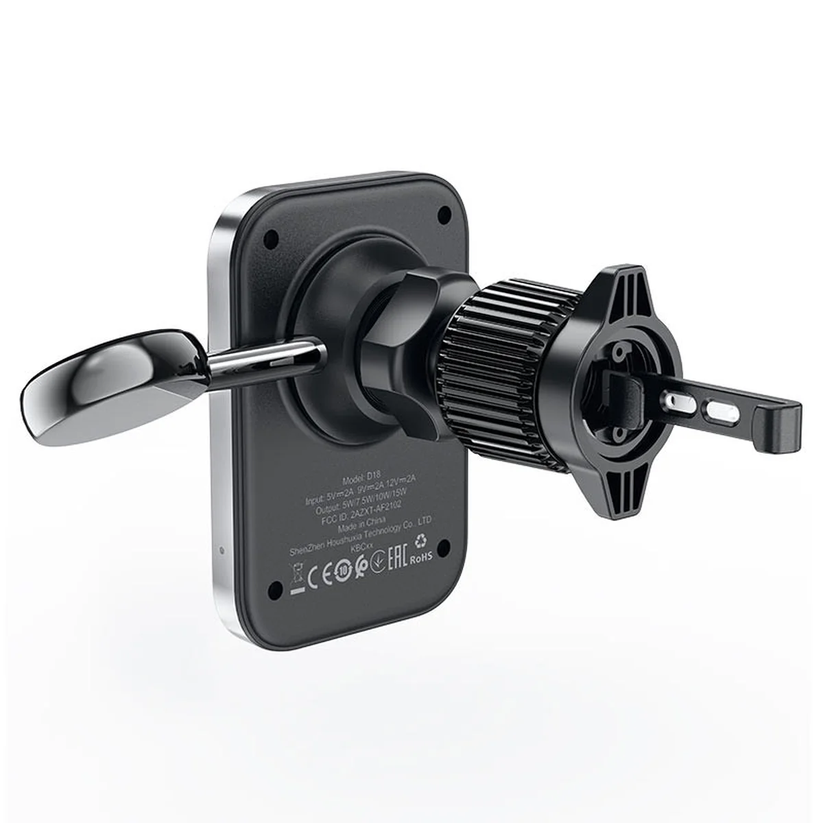 Автодержатель с БЗУ Acefast D18 2in1 in-car Black