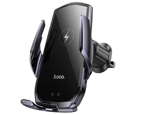 Автодержатель с БЗУ Hoco CA202 Plus Black