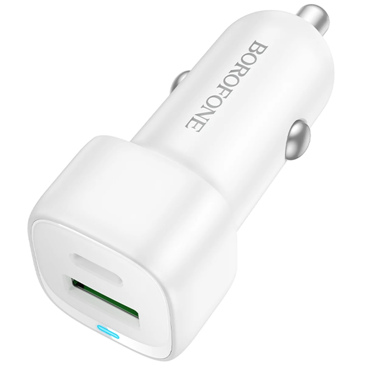АЗУ Borofone BZ34B Cloud PD20W+QC3.0 total 38W (1USB-A/1C) White