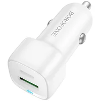 АЗУ Borofone BZ34B Cloud PD20W+QC3.0 total 38W (1USB-A/1C) White