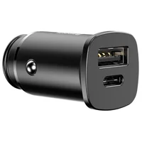 АЗУ Baseus Square Metal PD 3.0 QC 4.0+ 30W USB + Type-C (CCALL-AS) Черный