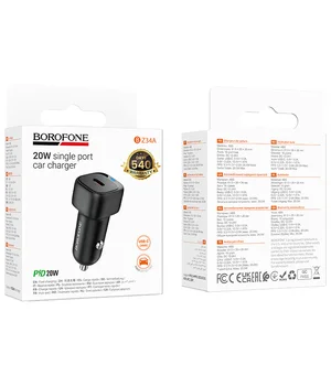 АЗУ Borofone BZ34A Cloud PD20W (1USB-C) Black
