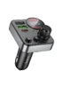 АЗУ FM модулятор Hoco E86 Alegria PD30W+QC3.0 48W (2USB-A/1C) Black