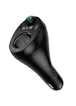 АЗУ FM модулятор Hoco E88 Star cigarette lighter 35W (2USB-C) Black