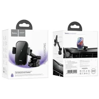 Автодержатель с БЗУ Hoco HW5 Black