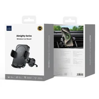 Автотримач із БЗУ WIWU CH-321 15W Black