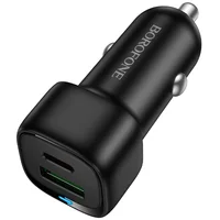 АЗУ Borofone BZ34B Cloud PD20W+QC3.0 total 38W (1USB-A/1C) Black