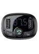 АЗУ FM модулятор Baseus S-09A 10W (2USB-A) (CCMT) Black