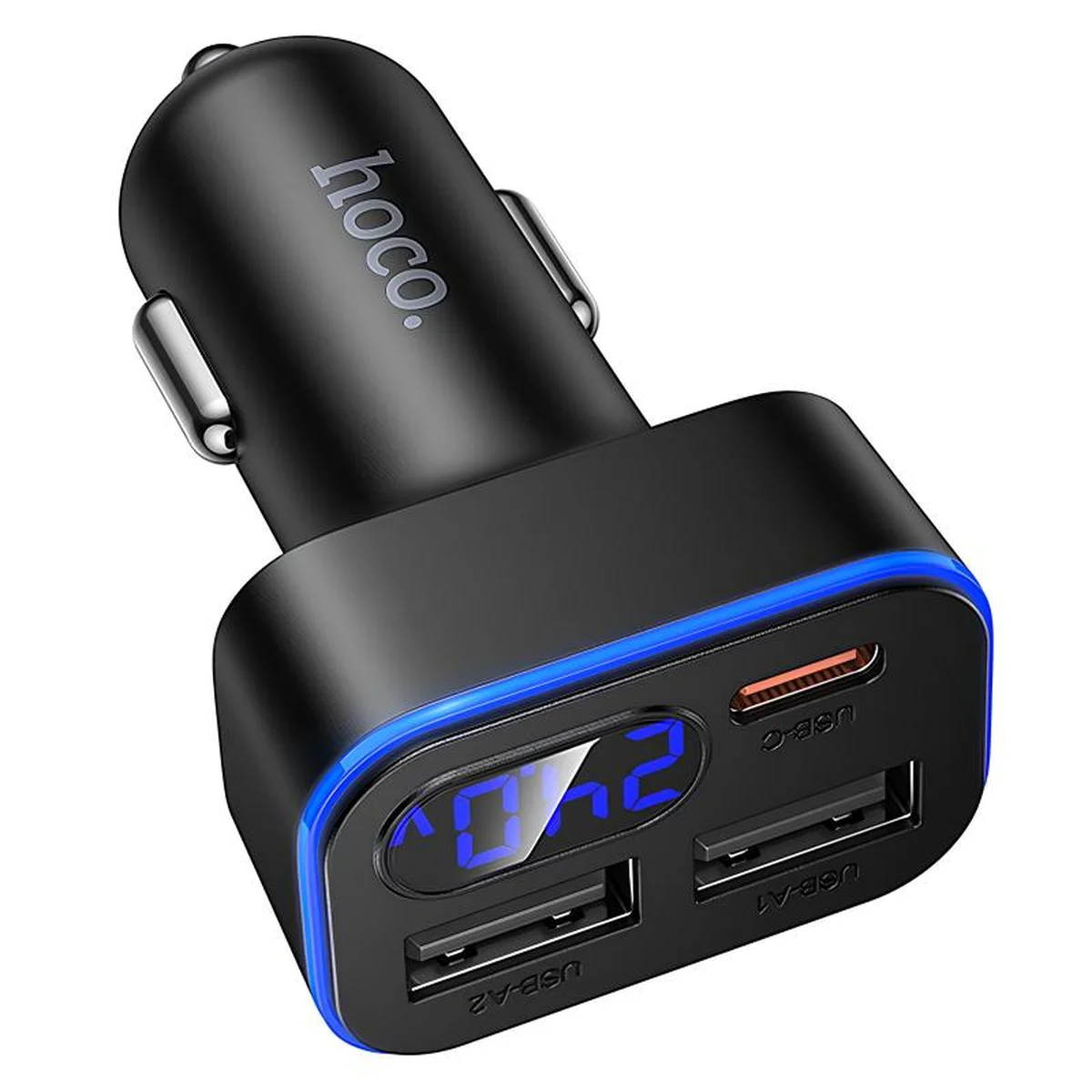 АЗУ Hoco Z63A Barry PD42W+QC3.0 (2USB-A/1C) Black