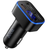 АЗУ Hoco Z63A Barry PD42W+QC3.0 (2USB-A/1C) Black