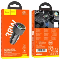 АЗУ Hoco NZ14A Guerrero PD20W+QC3.0 (1C1A) Black