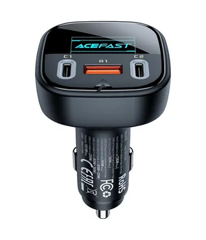 АЗУ Acefast B5 PD36W+QC4.0 total 101W (1USB-A/2C) Black