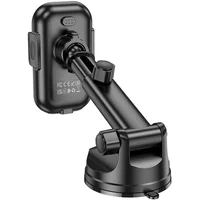 Автодержатель с БЗУ Hoco HW5 Black