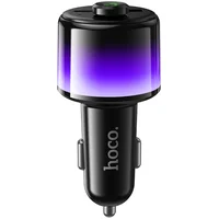 АЗУ FM модулятор Hoco E166 Path PD42W+QC3.0 (1USB-A/1C) Black