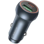 АЗУ Borofone BZ32B Fresh PD30W+QC3.0 total 48W (1USB-A/1C) Metal gray