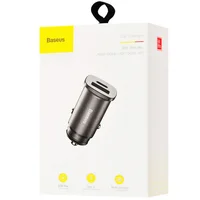 АЗУ Baseus Square Metal PD 3.0 QC 4.0+ 30W USB + Type-C (CCALL-AS) Черный