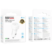 АЗУ Borofone BZ34A Cloud PD20W (1USB-C) White