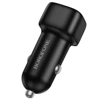 АЗУ Borofone BZ34B Cloud PD20W+QC3.0 total 38W (1USB-A/1C) Black