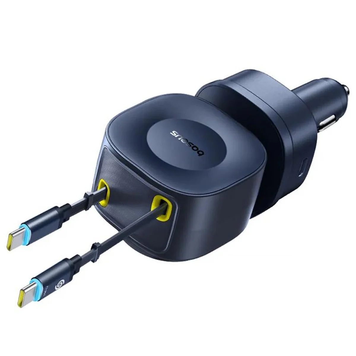 АЗУ Baseus PrimeTrip VR2 Max PD100W+QC3.0 with retractable cable (1USB-A/3C) (C02066) Cosmic Black