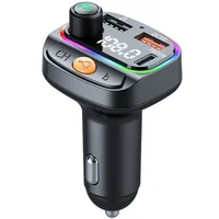 АЗУ FM модулятор WIWU QC031 MP3 Car PD20W+QC3.0 (2USB-A/1C) Black