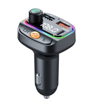 АЗУ FM модулятор WIWU QC031 MP3 Car PD20W+QC3.0 (2USB-A/1C) Black