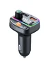 АЗУ FM модулятор WIWU QC031 MP3 Car PD20W+QC3.0 (2USB-A/1C) Black