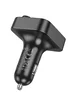 АЗУ FM модулятор Hoco E85 Tiger PD20W+QC3.0 Black