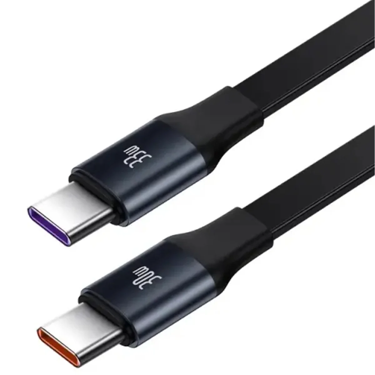 АЗУ Baseus Enjoyment PD33W with retractable cables (2USB-C) (C00035500111) Black