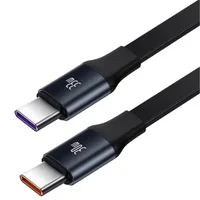 АЗУ Baseus Enjoyment PD33W with retractable cables (2USB-C) (C00035500111) Black